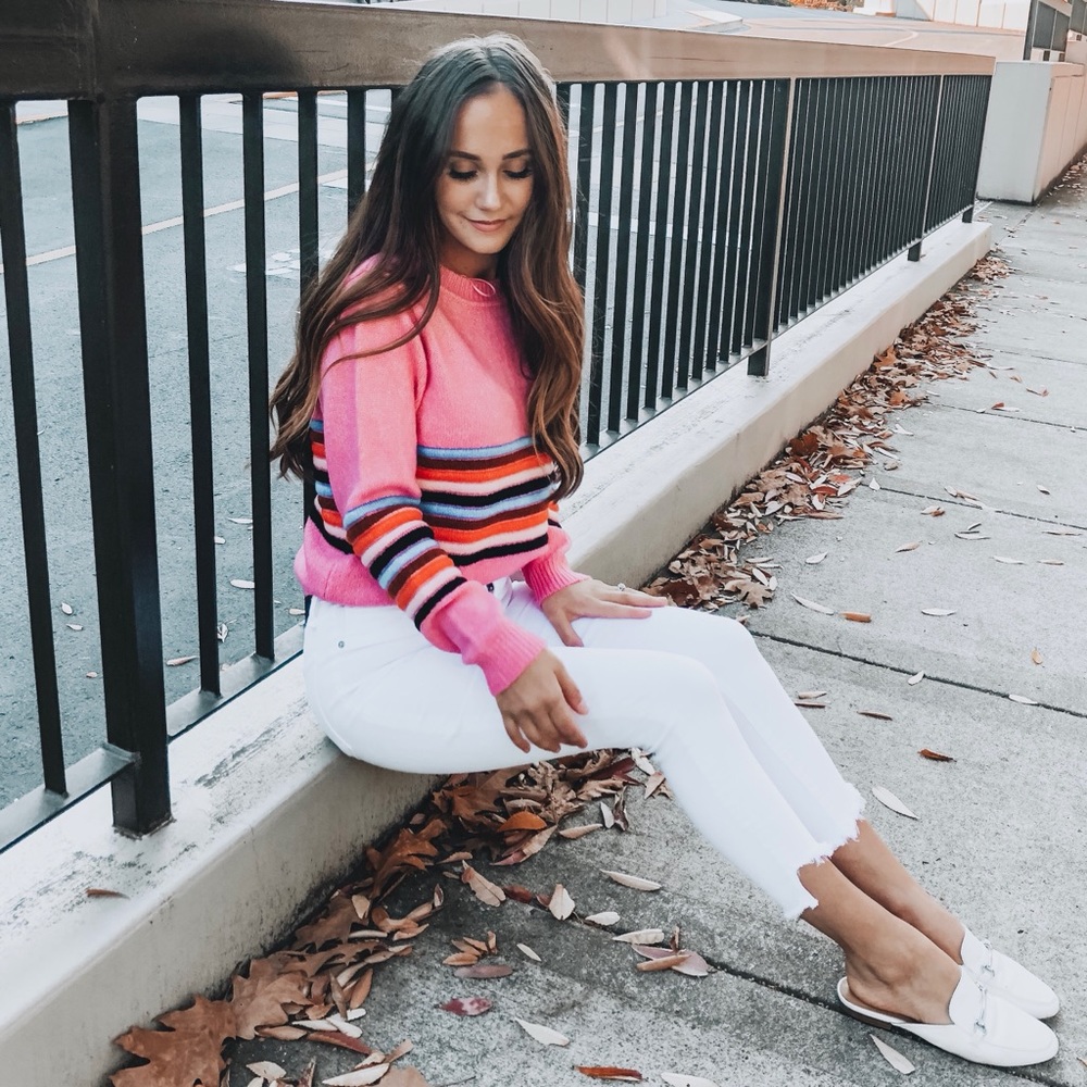 Pink sweater
